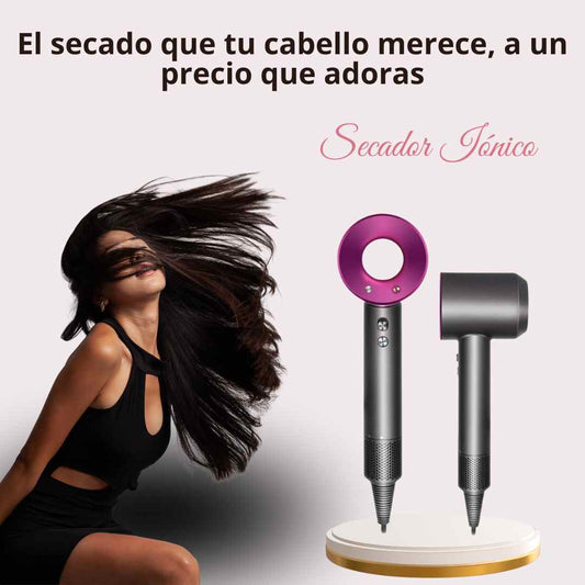 Secador Profesional con Tecnología iónica y 5 Cabezales Intercambiables