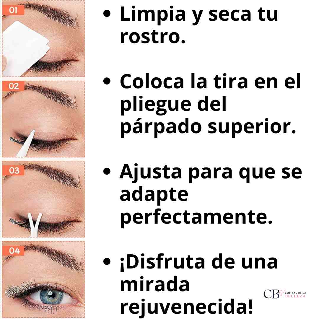 VivaMirada: Cintas Lifting para Párpados, Mirada Más Juvenil y Radiante - 240uds