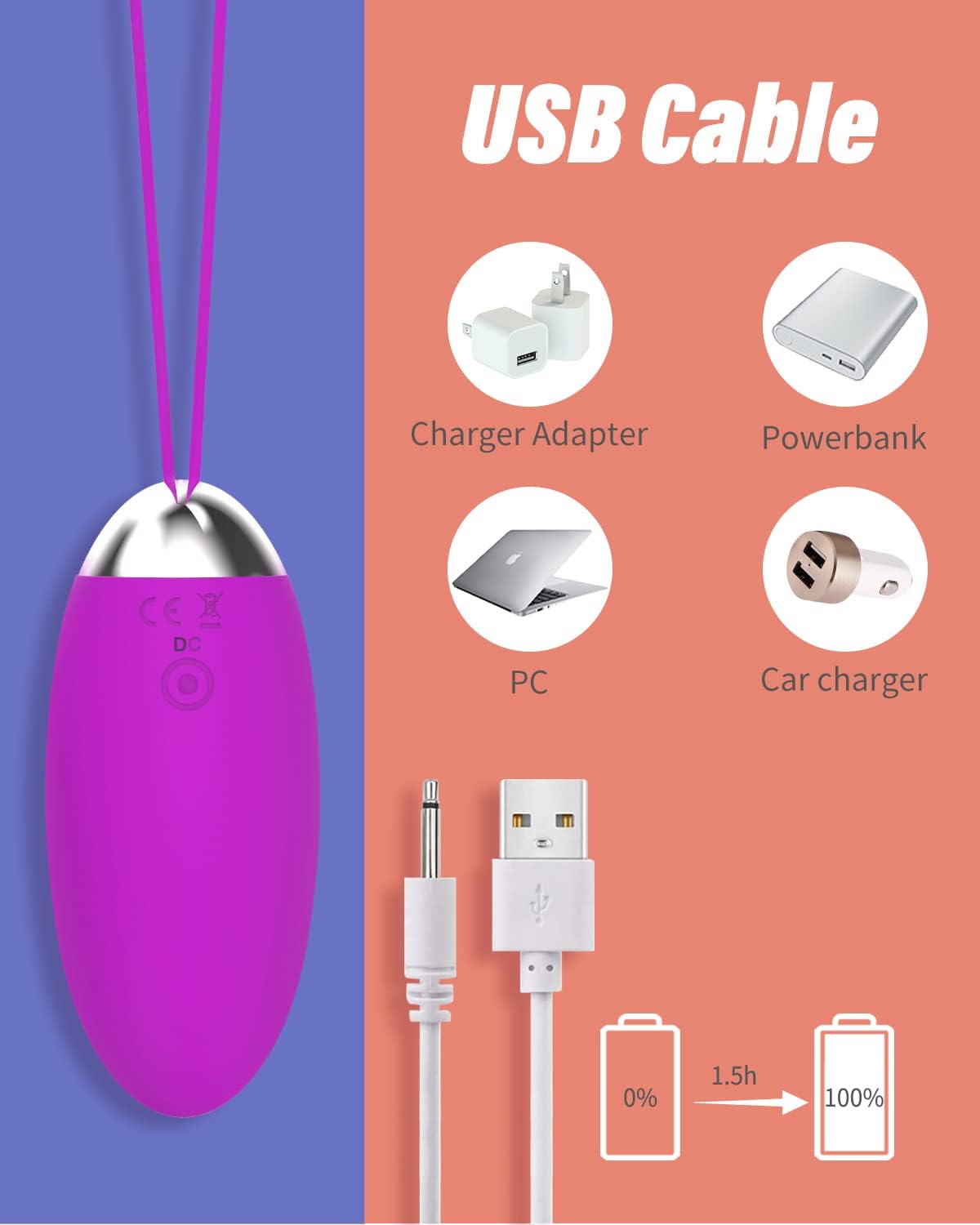 Vibrador con Control Remoto | LumiVibe – Vibrador remoto inalámbrico